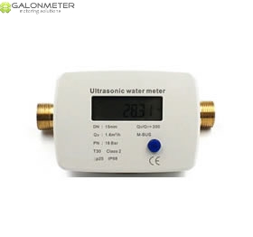Ultrasonic water meter small size
